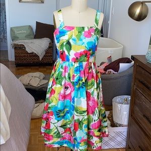 eliza J Floral dress